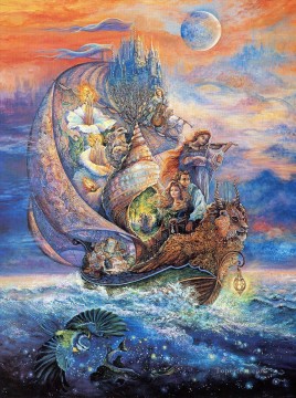 JW fantasy to murrlis sea Oil Paintings